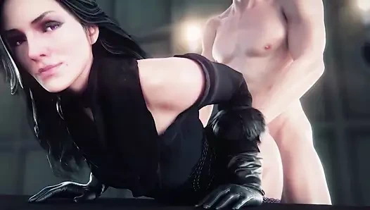 Yennefer doggystyle witcher 3 becerdin