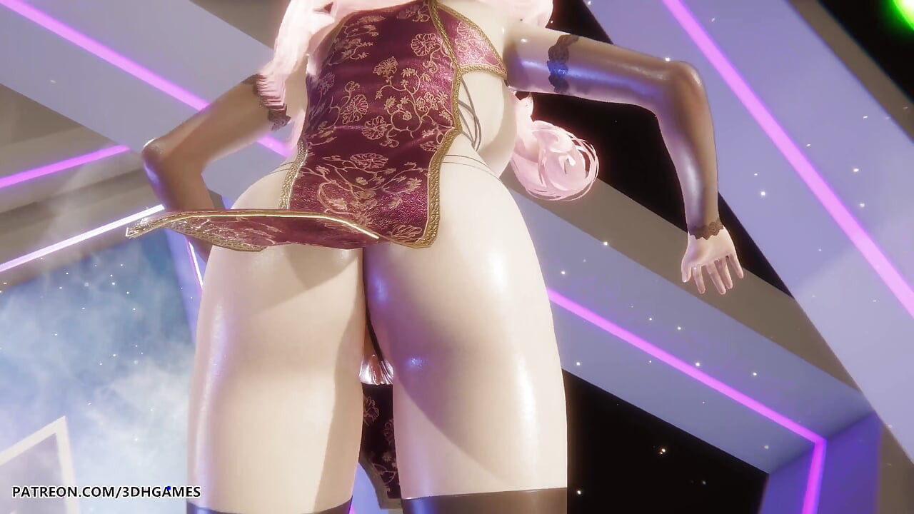 Mmd minnie - cherry sky - seraphine seksi striptiz
