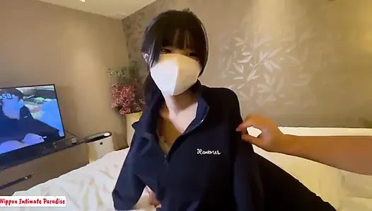 Çok güzel idol yüz tavşanı cosplay heyecan ikinci tur 1. rauntta yükselirken derinden büyülüyor