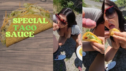 Azgın aç öğretmen okul gezisi sırasında öğrencisinin babasının yarağını emiyor