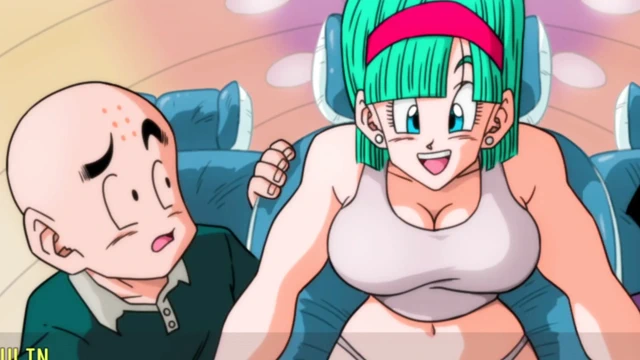 Bulma Adventure 3 - Dragon Ball Bulma Calming the Urge to Fuck with Krillin