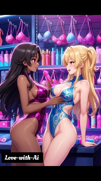 Hentai 2026! Seks dükkanındaki güzel kadın | Klip 1