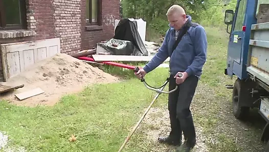 Alman sürtük - üçlü seks