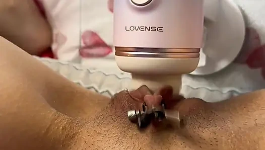 Sikişme makinesi, klip amcık, sikiş dildo
