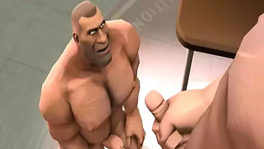 Ağır bir yükü yutan Tf2 askeri (ses yok)