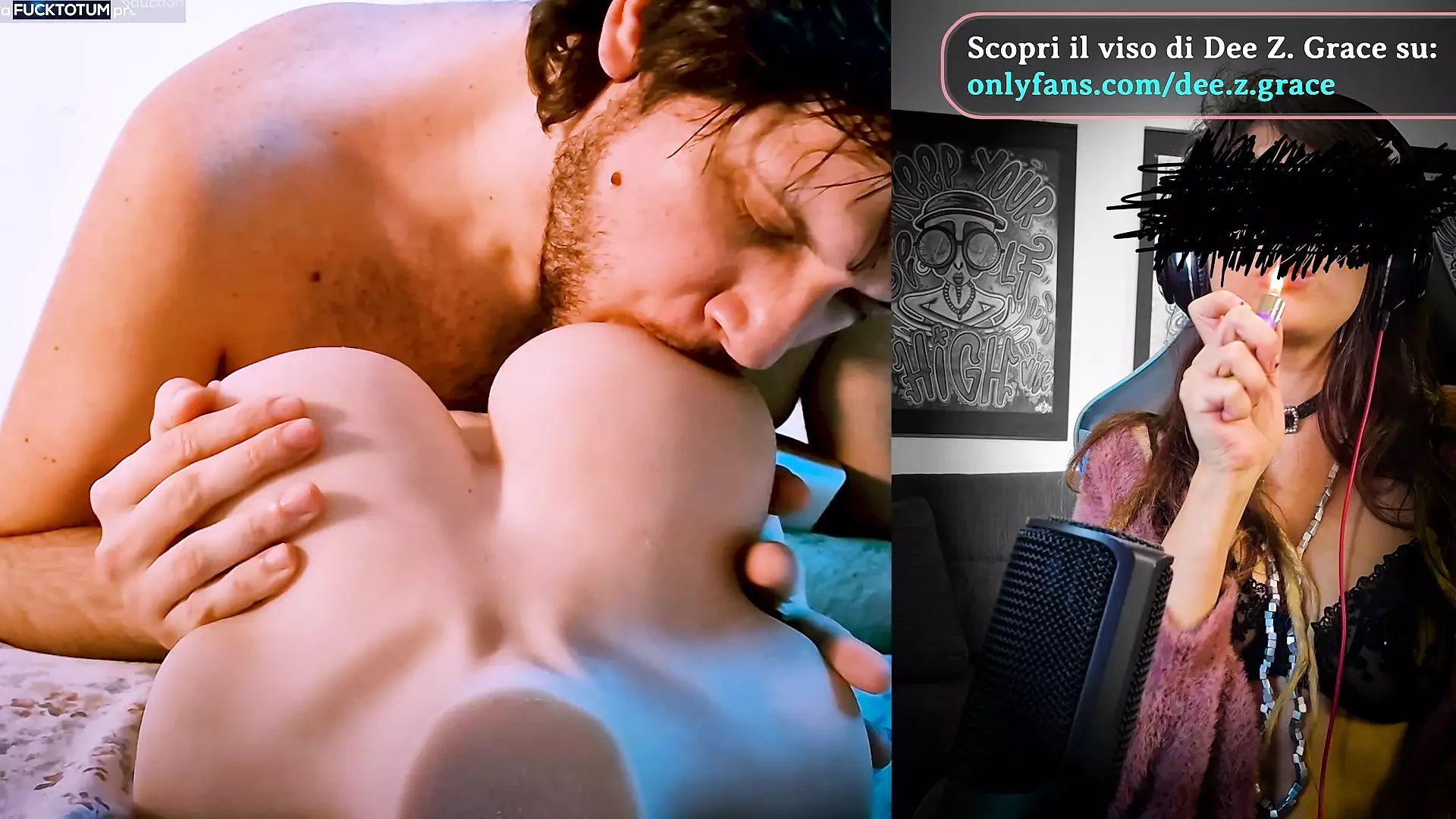 DIRTY TALK: ITALIAN BIG TITS - Dee Z. Grace Reveals Horny Britney's Voice - Tantaly