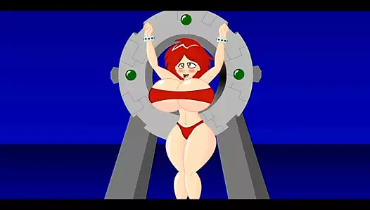 O üstünü tekrar büstü