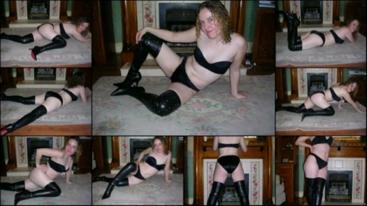 Haley sürtük içinde uyluk yüksek çizmeler