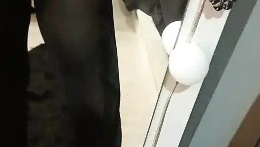 Kilotlu Çoraplı Islak Mastürbasyon