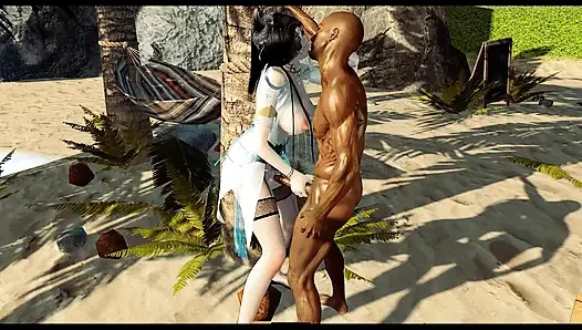 Mükemmele kavisli- 3 boyutlu animasyon hentai