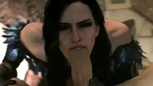 Sıcak yennefer seks içinde çorap