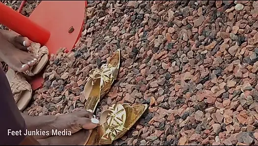 Essence Feet on Convention Center Blvd