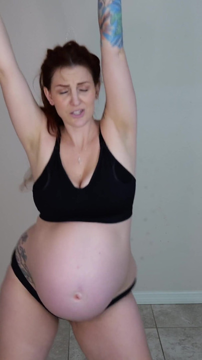 9months hamile striptiz dondurması