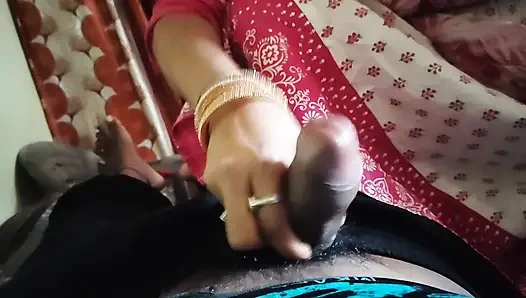 Wife & husband hardcore sex by slapping tits