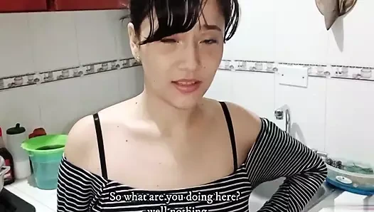 Bak bu sürtük ne kadar sulu! - sıkı amcık - İspanyolca porno