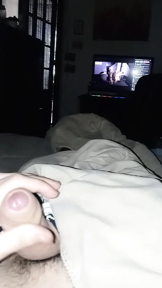 Guy sucks, gets his heart out watching porn, soft and hard masturbation, when he wakes up until he gets the last drop