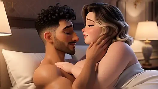 "Curvy Girl Flew For Holiday Sex - She Promised To Return" "Short Film