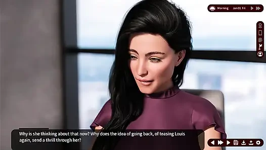 Arzu fısıltıları 22 Sarah göğüslerini butik asistanı Louis'e gösterdi