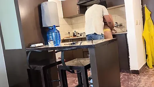 Karımın Sevgilisinin Dölünü Tutamadığını Gördükten Sonra.