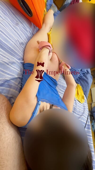 Ben ona şaplak atarken Morgana'dan oral seks!