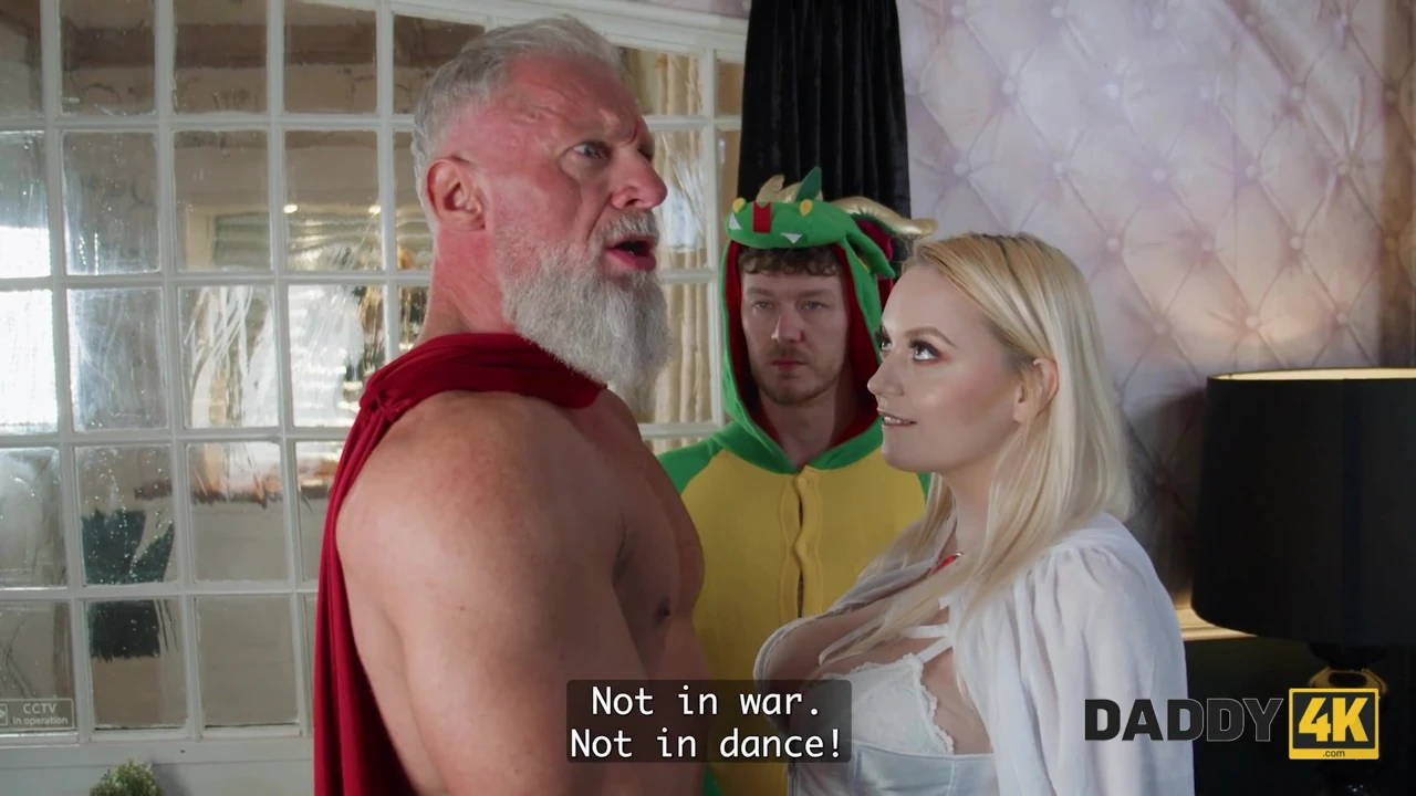 DADDY4K. The Cosplay party turned into a Sexy Role-play