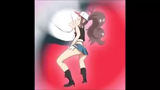 Pokemon eğitmeni hilda ganimet sallama