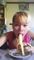 Filipinli bea berbat muz ve krem