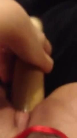 amatör karısı oklavasından keyif alıyor