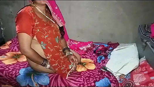 First night. Suhagraat . Husband wife full hard sex show with punjabi bhabhi