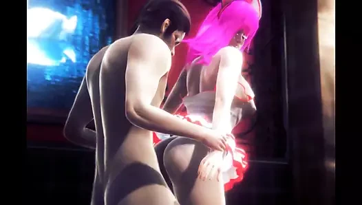 Onu arkadan sert sikiyor - animasyon