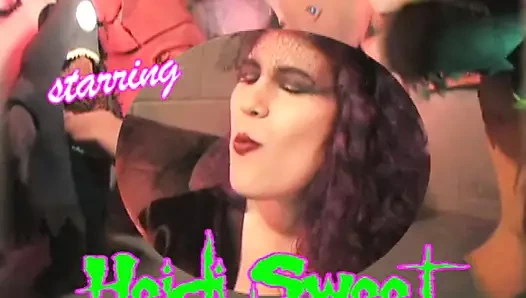 Heidi tatlının cadılar bayramı canavarı partisi promosyonu