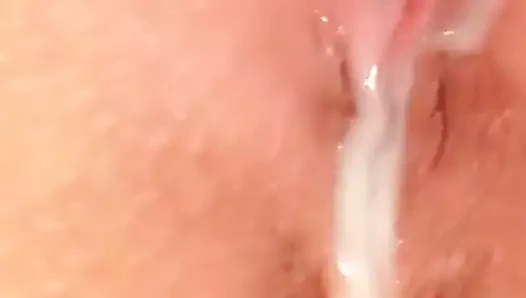 Cuck'ın karısı dildoing ve cumming