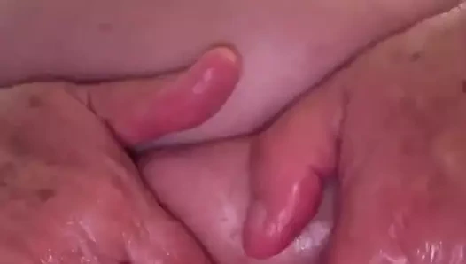 Islak amcık, kullanılmayı bekliyor