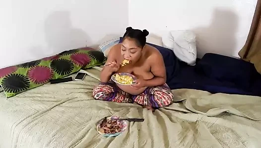 kısa anal ile huuuuge göbek