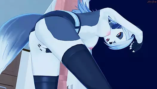 Loona orgazm olana kadar onu kedi parmakları - cehennem patronu.