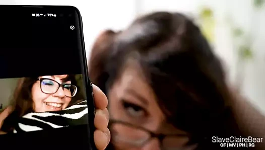 Erkek arkadaşım oral seks sırasında beni aldatırken videomu izliyor