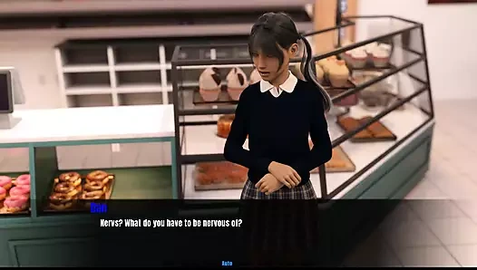 Going for Goal-Slutty Waitress In Tight Jeans