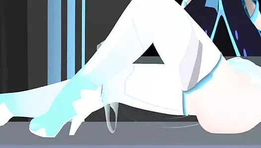 Miku sürekli animasyon emme