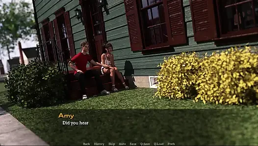 Seni tanıyorum 9 Amy komşunun dışarıda sikiştiğini gördü