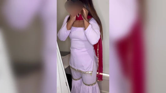 Desi Wife fuck her husband's best friend while husband is at work. Cheating sex (Punjabi Dirty Talk)
