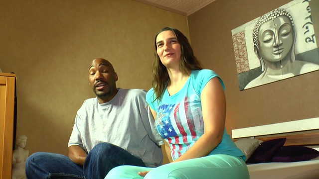 Hot German Housewife loves Big Black Cock