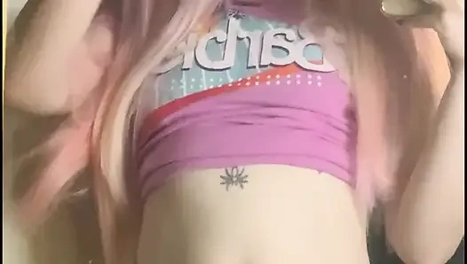 Sadece hayranlar gotik sürtük spookybarbiegrl dövmeli vücudunu göstermeyi seviyor