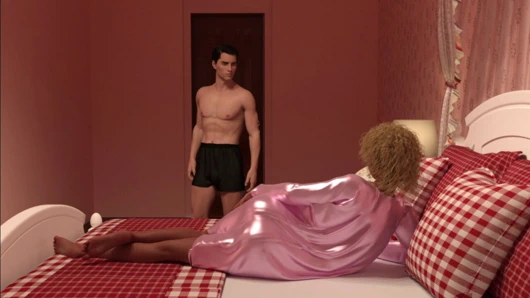 Cindy üvey erkek kardeşinin büyük yarağına şaşırıyor