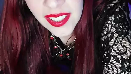 Vampiriniz Shyyfxx seks için susuzluğunu gidermek için sizi baştan çıkarıyor - joi roleplay