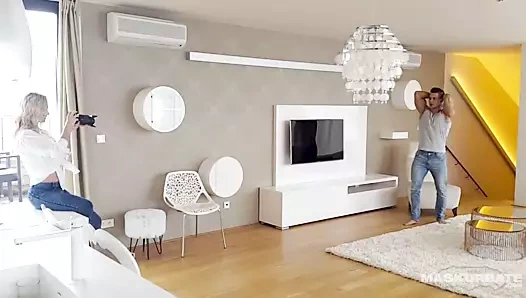 Maskurbate sert vücut ennio'nun sperm örneğini çıkarıyor