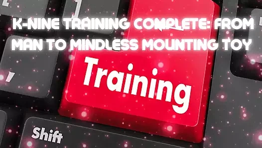 K-nine eğitimi tamamlandı: insandan akılsız montaj oyuncağına