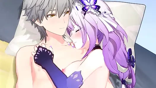 Honkai star rail - castorice x caelus tutkulu seks - 3d hentai animasyon