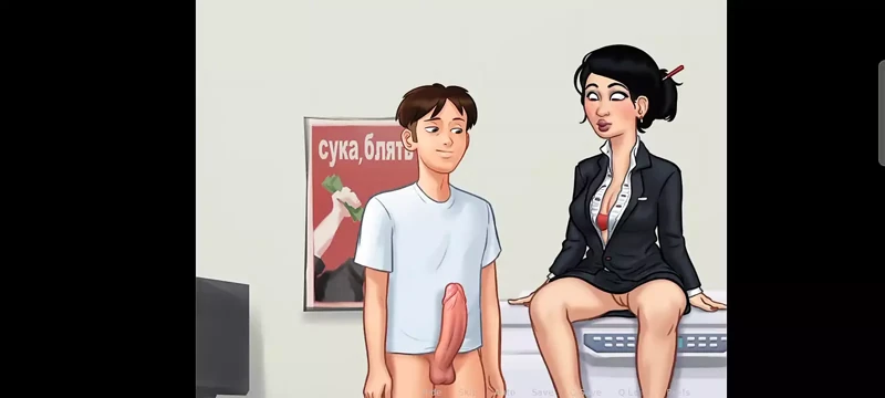 Banka resepsiyonisti sikiliyor - yaz mevsimi efsanesi