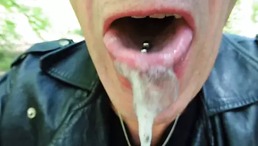 bouche en gros plan