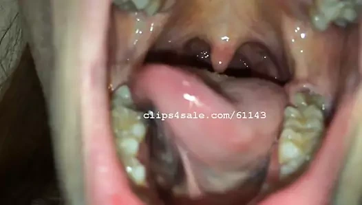 Ağız fetişi - silvia ağız videosu 2